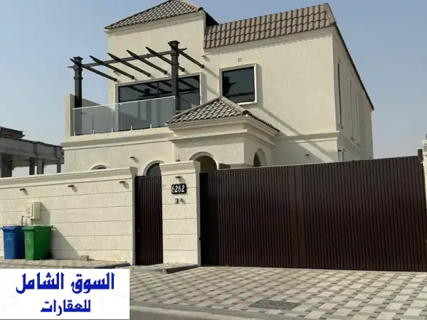 امتلك فيلتك الفاخرة في تلال الشارقة - السيوح | 4 غرف ماستر وموقع استثنائي بقرب مدرسة فيكتوريا ومشروع مسار