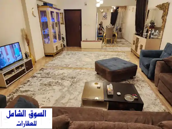 شقة الأحلام للبيع بجسر السويس الرئيسي: 160م الترا لوكس، 3 غرف، دور 11 بإطلالة مميزة!