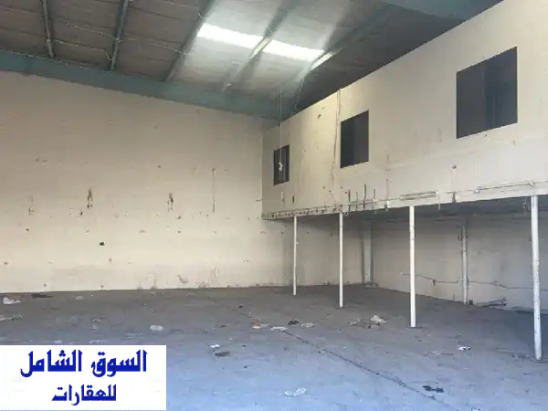 فرصة استثمارية: ورشة 270م للايجار في سلماباد |...