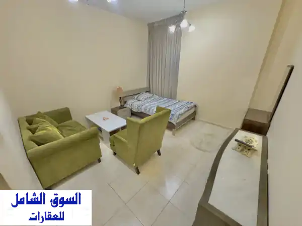 إيجار غرفة ماستر مفروشة بحمام خاص في الشارقة التعاون...