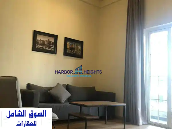 استوديو فاخر ومفروش بالكامل 70م² للإيجار في قلب...