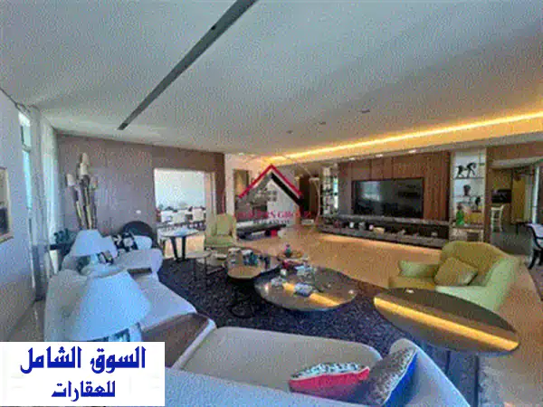 عيش الرفاهية: شقة فاخرة مفروشة 450م² للبيع في عين المريسة، بيروت - جاهزة للسكن!