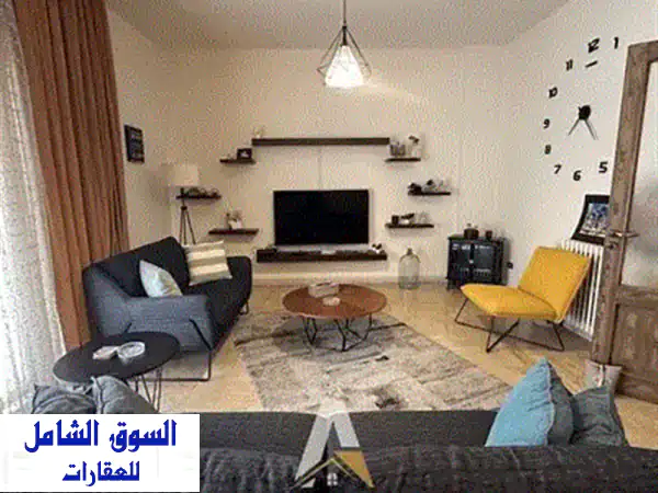 لا تفوت! شقة فاخرة مفروشة بالكامل للبيع في مزرعة يشوع - تصميم عصري وموقع هادئ REF#HS124722