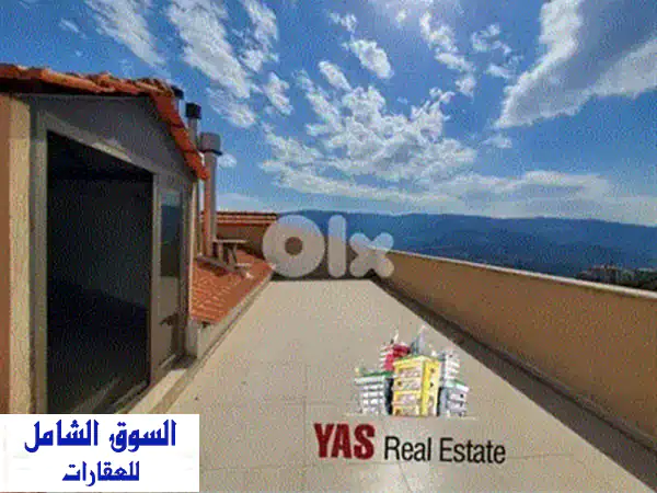 Ajaltoun 130m2  Semi Furnished  Mountain View  New  DAu002 FELA