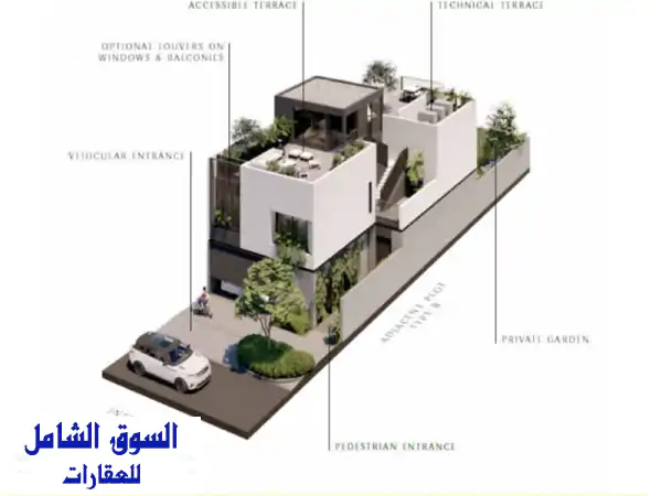 فرصة استثمارية نادرة بالزورا عجمان: فيلا فاخرة...