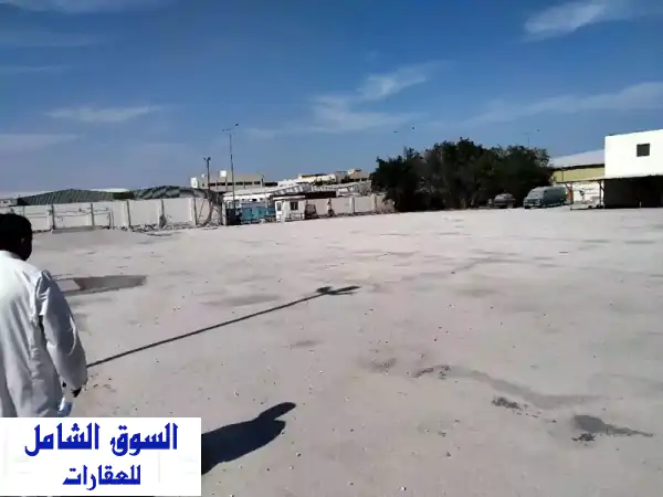 land in industrial area area 3000 sqm street 43 with compound wall price qr34000 service charge ...