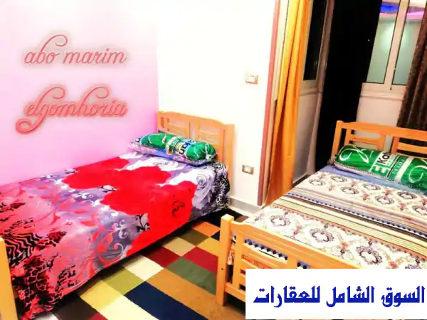 رفاهية وسهولة! شقة للإيجار اليومي ببورفؤاد | مفروشة بالكامل، سوبر لوكس، قرب المعدية مباشرةً