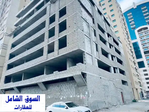 فرصة استثمارية ذهبية: برج (هيكل خرساني) للبيع...