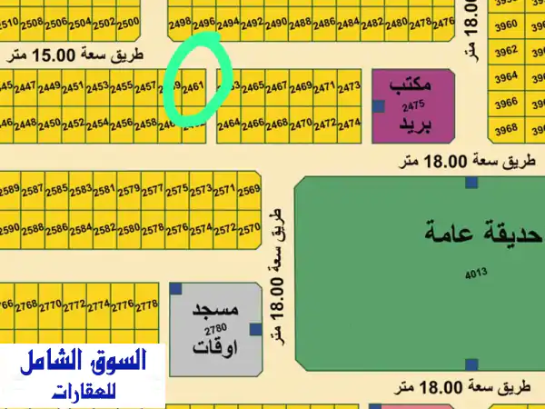 مزرعة للبيع 2800 قدم بـ 480 ألف | استثمار وملاذ خاص |...