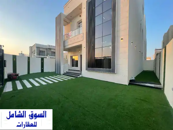 فيلا في الزاهية كورنر 4 غرف نوم ومجلس وصالة ومطبخ و6 حمام وتكييف مركزي السعر مليون 700