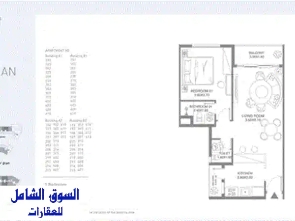 تملك حر وإقامة! شقة (غرفة وصالة) في مشروع بلوميريا صحار – ITC | أسعار تنافسية وخطة سداد مرنة.