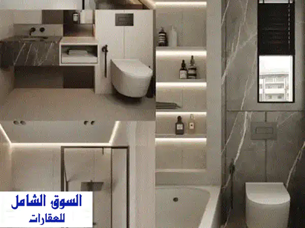 تملك حر وإقامة! شقة (غرفة وصالة) في مشروع بلوميريا...