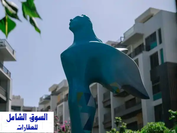 شقة أحلامك للبيع في التجمع الخامس! ذا أيكون جاردنز - دقائق من الجامعة الأمريكية | 115متر