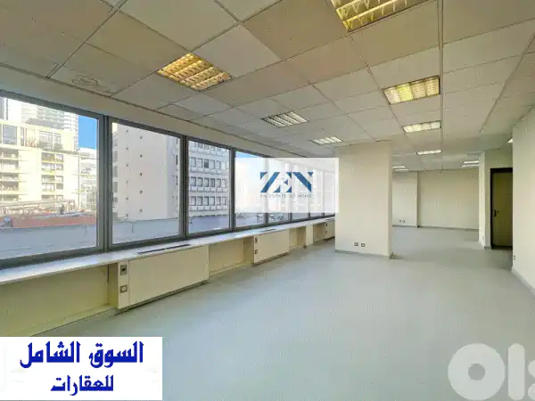 مكتب فاخر للإيجار بقلب وسط البلد | 109م² | داون تاون...