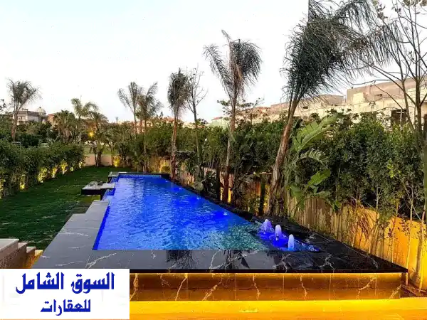 استأجر فيلا فاخرة بمسبح خاص في التجمع الخامس |...