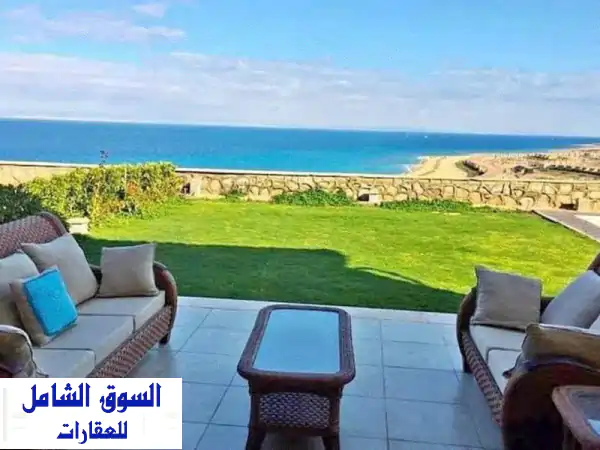 شاليه فاخر للبيع بتلال العين السخنة | 100م على...