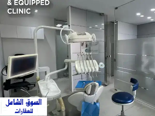 فرصة استثنائية: عيادة فاخرة 100م² مفروشة ومجهزة...