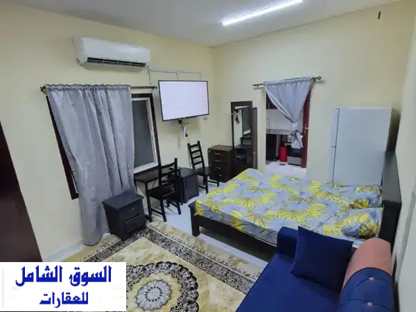استوديو الروضة 3 عجمان خلف مطعم الغواص ومول أفري دي (استوديو داخل فيلا) الإيجار الشهري 2700 درهم  ...