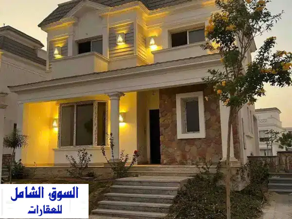 استلم حالا اخر فيلا 210 م متشطبة علي المفتاح بجوار...