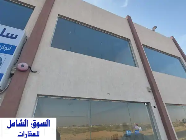 محل للإيجار في مدينة عجمان منطقة الزاهية دورين مطلوب...