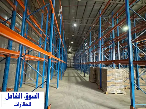 فرصة ذهبية: مخزن للإيجار بميناء عبدالله 1250م² | مكيف بالكامل، مرخص، أمن متكامل، كهرباء قوية