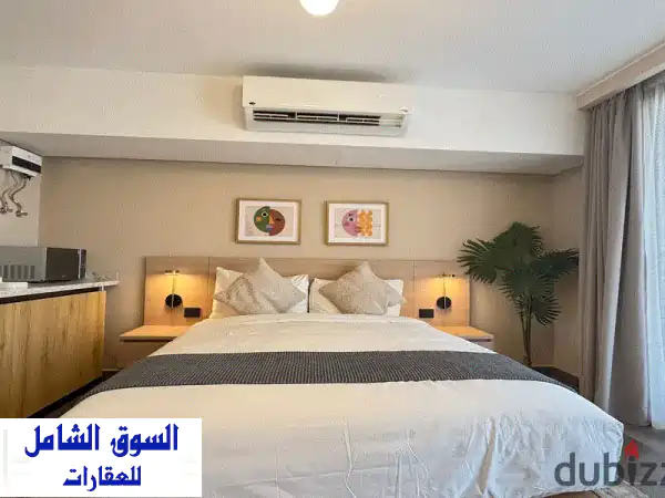 استوديو مفروش فاخر للإيجار بسوديك فيليت التجمع...