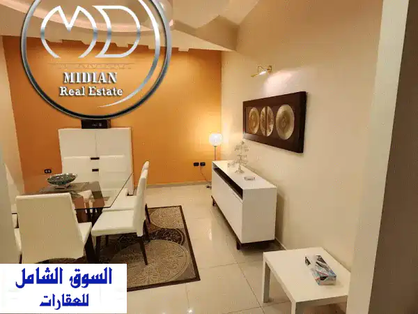 فرصة استثنائية: شقة مفروشة فاخرة شبه أرضي بخلدا 225م + ترس خاص 50م | جاهزة للسكن!