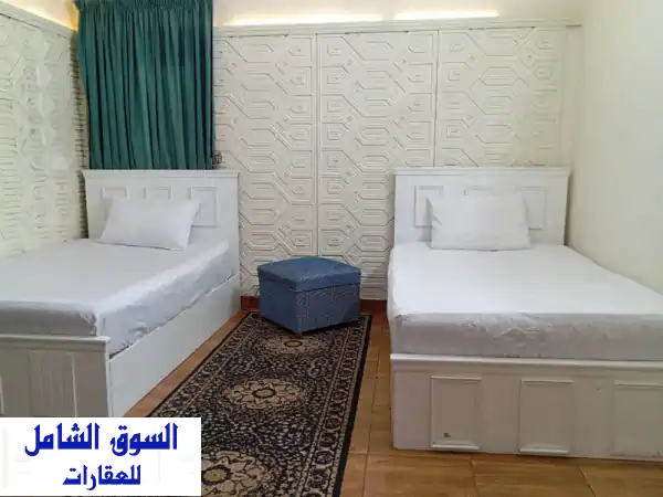 شقة فندقية فاخرة بالمهندسين: إقامتك العائلية المثالية بمرونة ورفاهية | 3 غرف سوبر لوكس