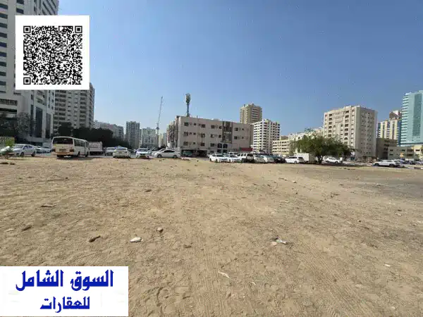 أرض للبيع علي مساحة 10000 قدم بموقع حيوي في إمارة...