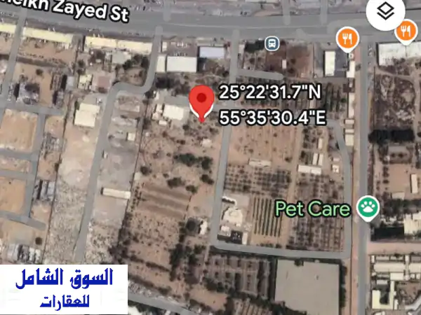 أراضي تاون هاوس للبيع بالياسمين عجمان | 500 ألف درهم | فرصة استثمارية G+2 لفترة محدودة!