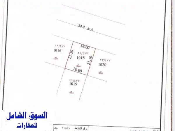 للبيع أرض سكنية في إمارة الشارقة المنطقة حي...