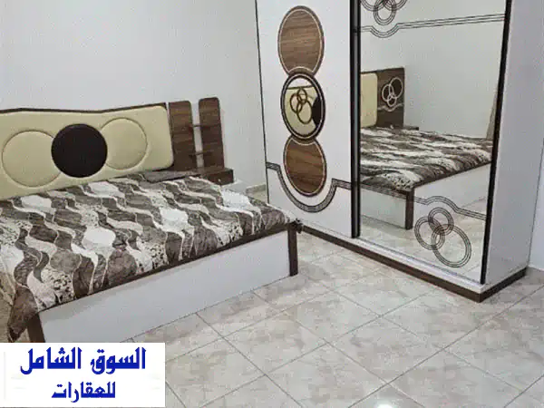 شقة مفروشة للإيجار بالرشيدية 1 دبي | غرفة وصالة |...