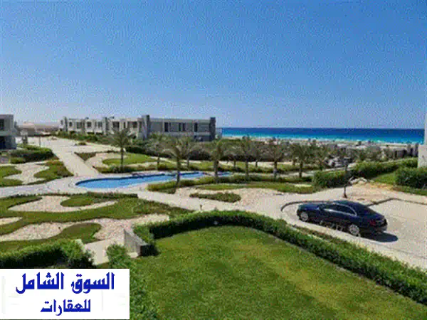 استلم فوراً: فيلا توين هاوس بفيو بحر مفتوح في لافيستا راس الحكمة | الساحل الشمالي