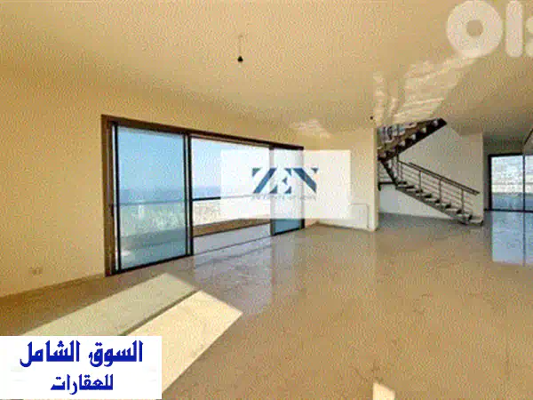 شقة فاخرة للإيجار 370م² بقلب وسط البلد | قرب أم شريف وإضاءة طبيعية