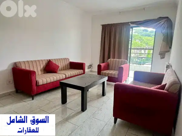 شقة مفروشة فاخرة للايجار ببرمانا: غرفتا نوم،...