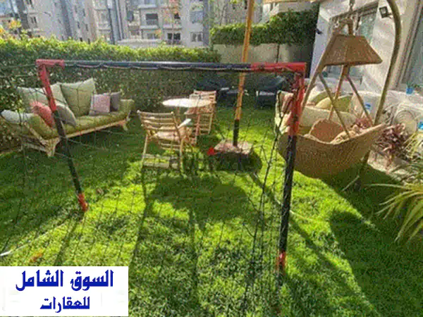 للبيع: شقة الأحلام بجاردن خاصة 🌟 172م + 180م حديقة في ماونتن فيو هايد بارك | تشطيب سوبر لوكس بالمطبخ والتكييفات