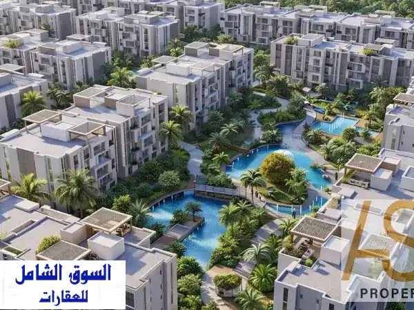 شقة فاخرة 105م بأكتوبر الجديدة | قسط 12 سنة بمقدم...