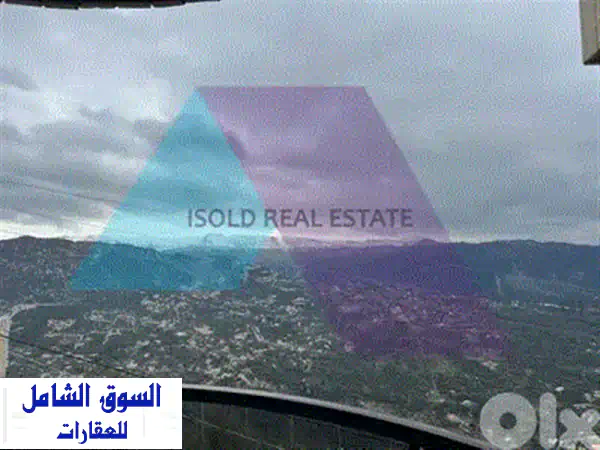 شقة مفروشة للبيع في حبوب جبيل: تراس، إطلالة جبلية خلابة، وجاهزة للسكن! (Ref JZ10.A.371)