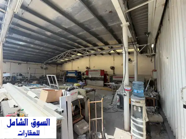 استثمر بذكاء: حوطة / مصنع ضخم للإيجار في الصناعية 13 -...