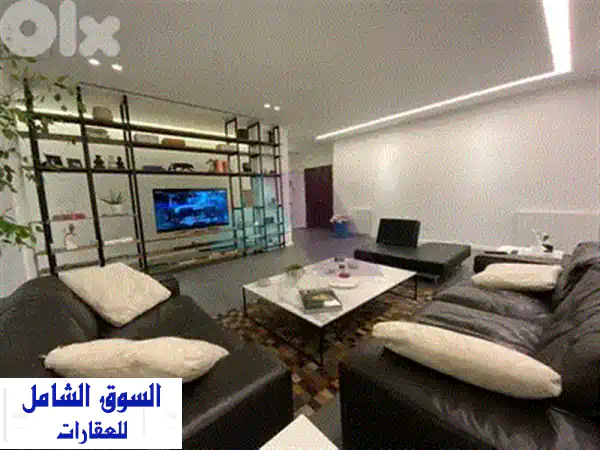 شقة للإيجار في قرنة شهوان: مفروشة بالكامل، تراس ضخم 110م، إطلالة بحرية ساحرة!