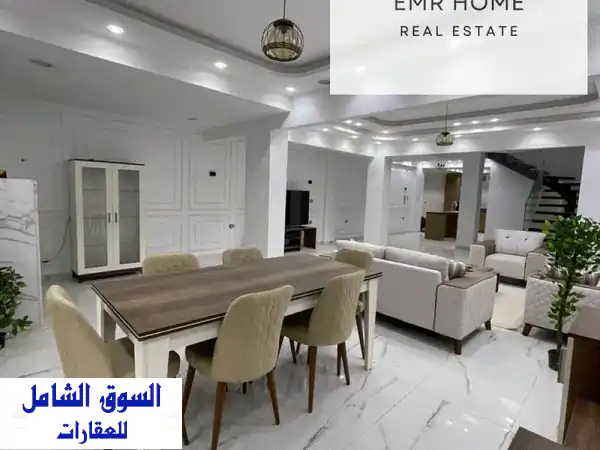 دوبلكس فاخر للإيجار بكمبوند الياسمين | أول سكن |...