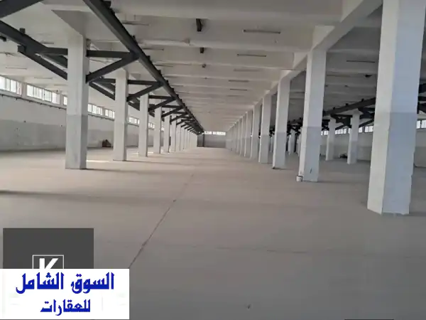 فرصة استثمارية نادرة: مصنع جديد ضخم للإيجار ببرج العرب | 7500م² مباني | جاهز بمرافق كاملة