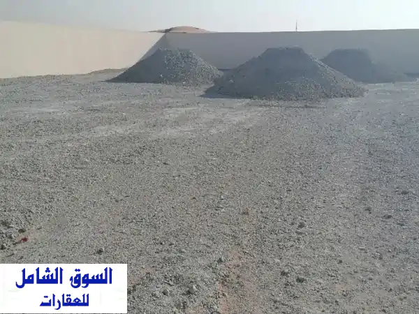 للإيجار: أرض صناعية مسورة في الصجعة - 10000 قدم مع مكتب وكهرباء | 110 ألف درهم!
