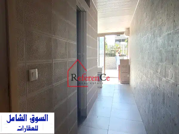 شاليه مفروش للبيع في بوار (جبيل) | تراس خاص 70م² وموقف | جاهز للسكن