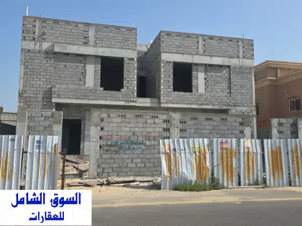 عدد 2 دوبلكس للبيع مساحة الوحدة 315 متر دورين وملحق...