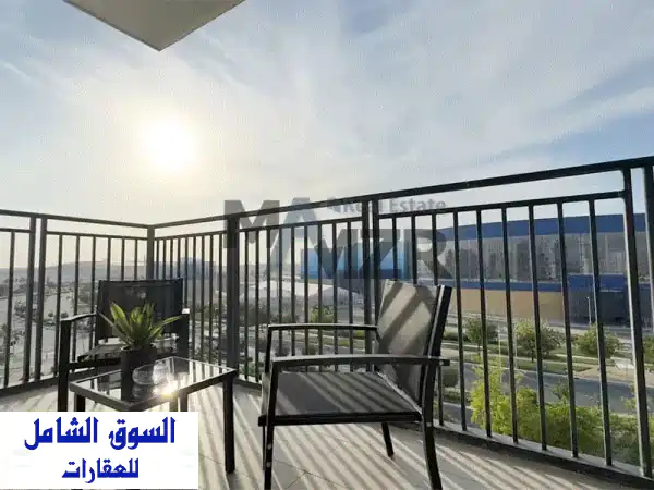 متوفر للبيع شقة  مفروشه بالكامل  في ووترز أيدج في...