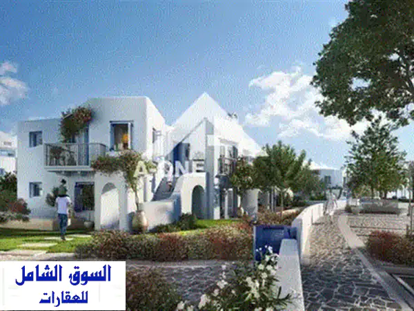 شاليه للبيع بمراسي كاتانيا | 120م استلام فوري بإطلالة مباشرة على المسبح بالساحل الشمالي