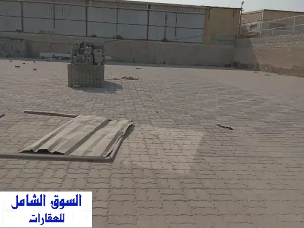 فرصة ذهبية! استأجر أرض صناعية/تجارية 8000 قدم مربع بالصناعية 2 | موقع استراتيجي لنمو أعمالك