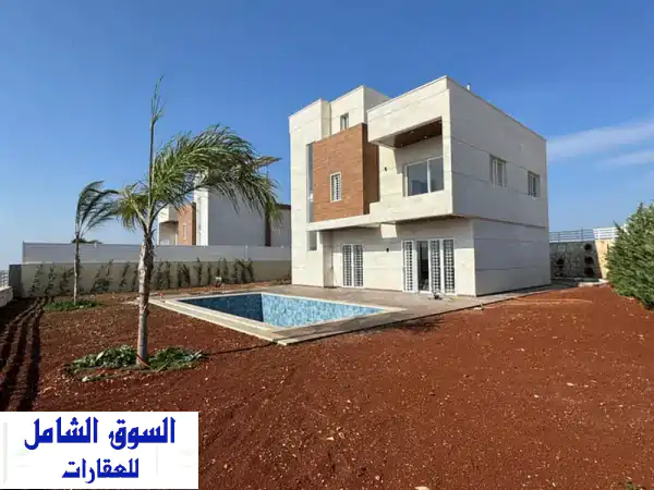 فيلا مستقلة فاخرة للبيع بدير الزهراني | طابقين...