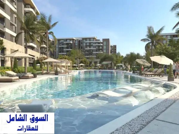 فرصة العمر: شقة أرضي بجاردن بحري بال R8...